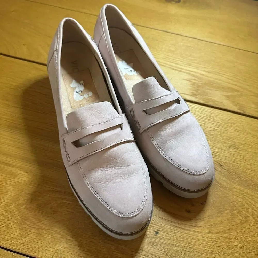 Vionic Cheryl nbk women’s loafers blush 8